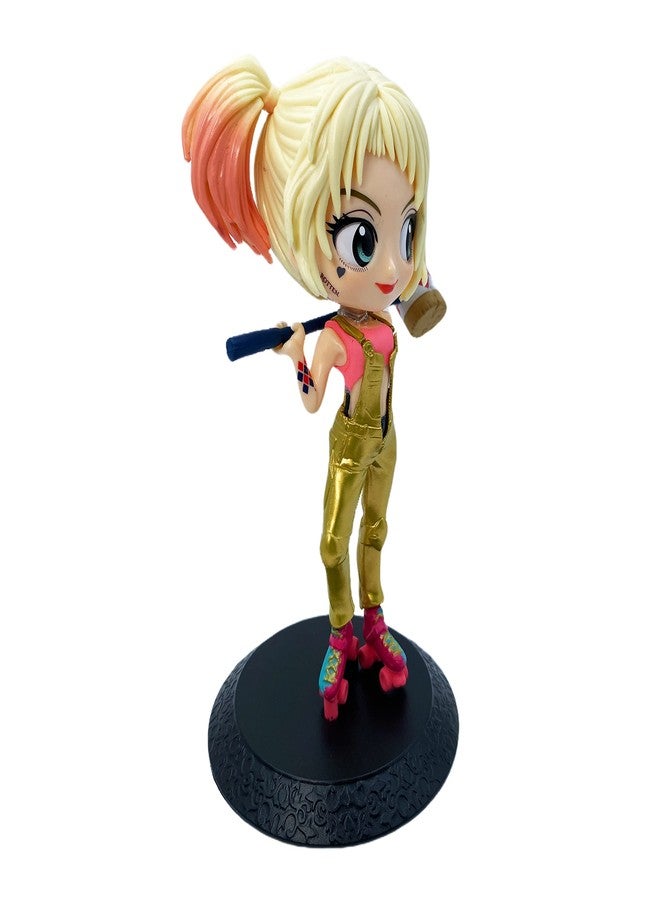 Buko Famous Cartoon Characters Inspired Cute Figurines PVC Model Toy Realistic Size Table for Girls Birthday Party Cake Decorating Gifts (Harley Quinn) - Image 4